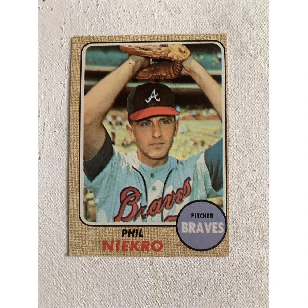 1968 Topps Set-Break #257 Phil Niekro VG